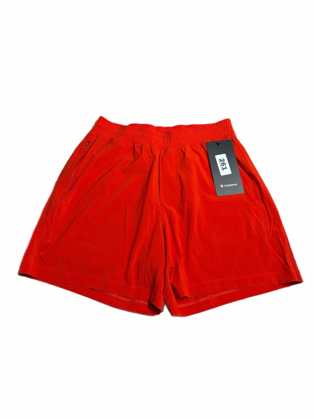 NWT Lululemon Pace Breaker Linerless Short *5” (Cherry Ember) Size S